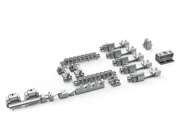 手延空心面智能生产线