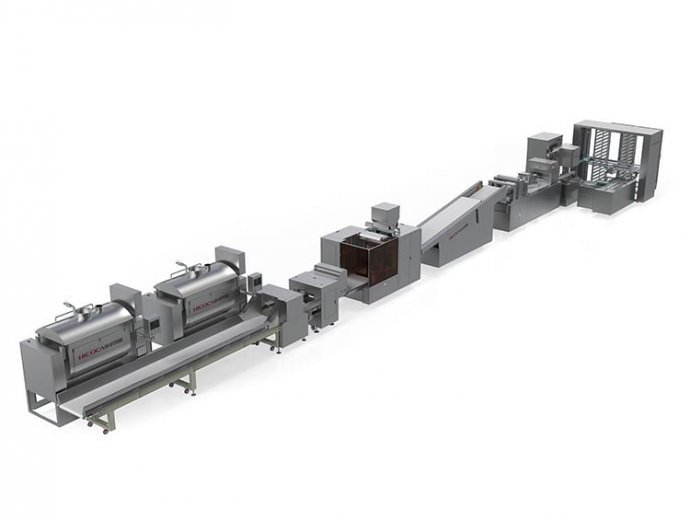 多功能仿生方馒头生产线
