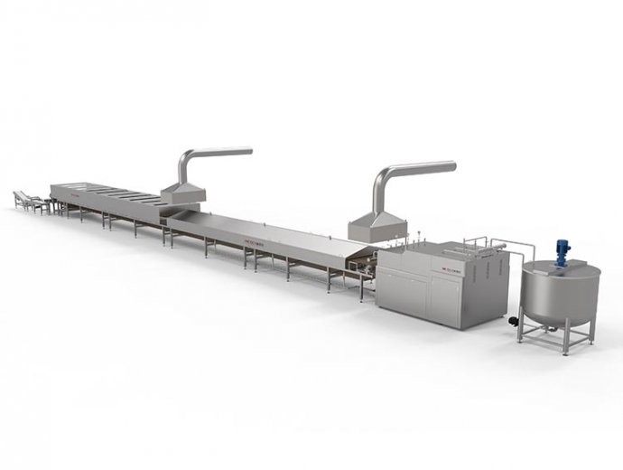 全自动磨浆水粉生产线